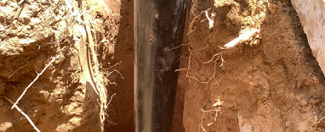 main sewer line repair