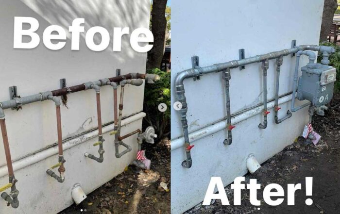 new gas lines